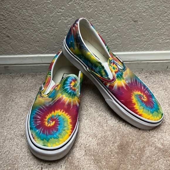 Vans Shoes - VANS Slip on tie dye